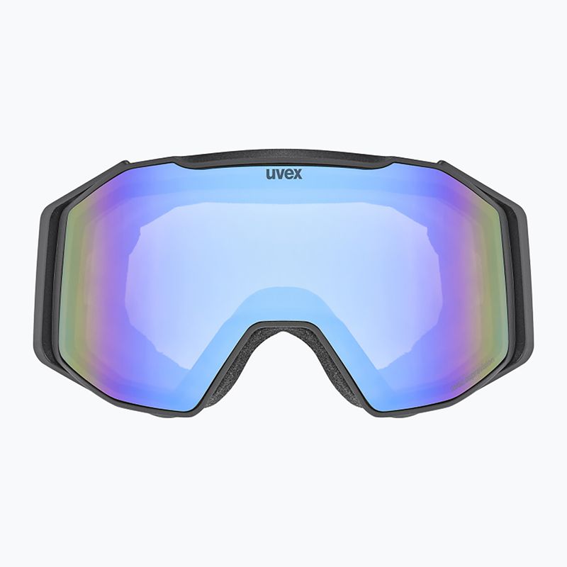 Síszemüveg UVEX Gravity FM S2 black matt/mirror blue 2