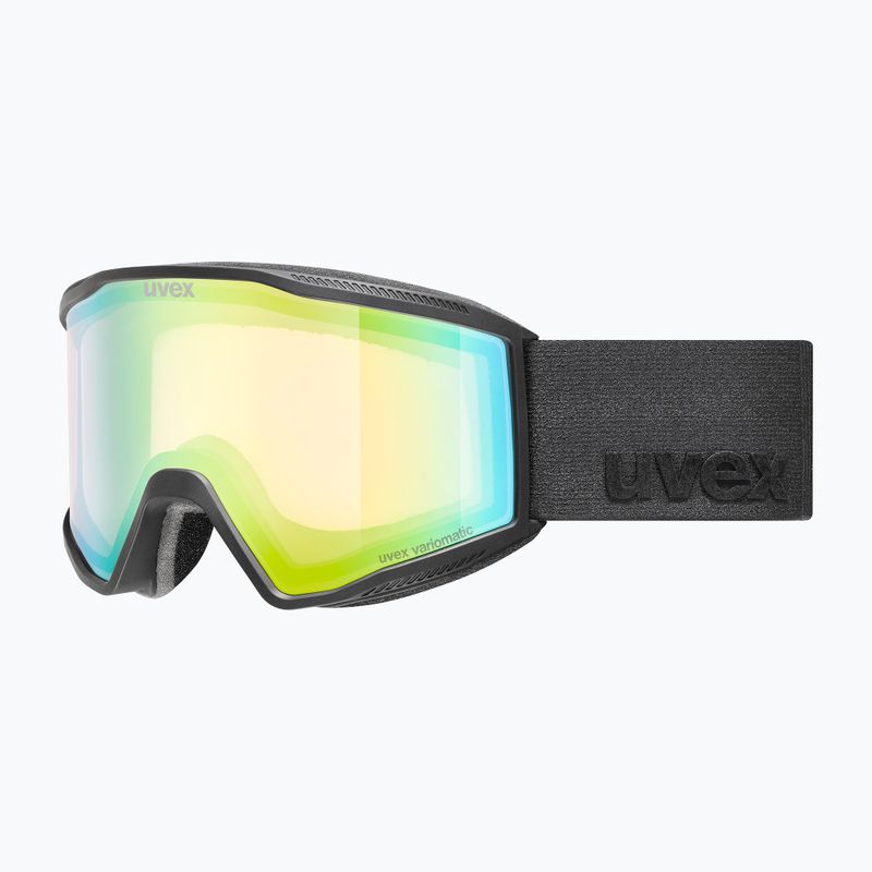 Síszemüveg Uvex Blast V black matt/vario green mirror 5