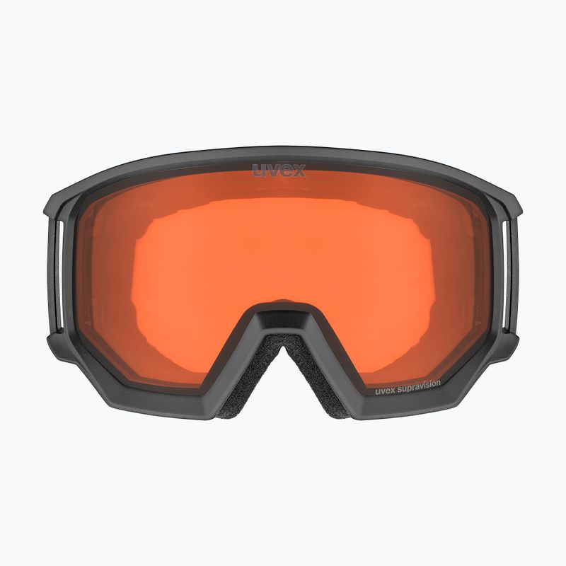Síszemüveg UVEX Athletic LGL black matt/orange/clear 2