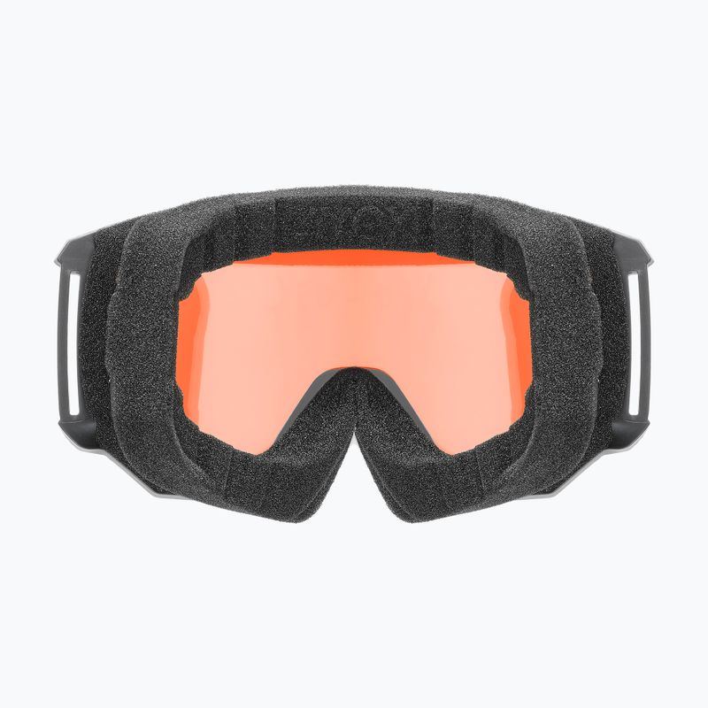 Síszemüveg UVEX Athletic LGL black matt/orange/clear 3