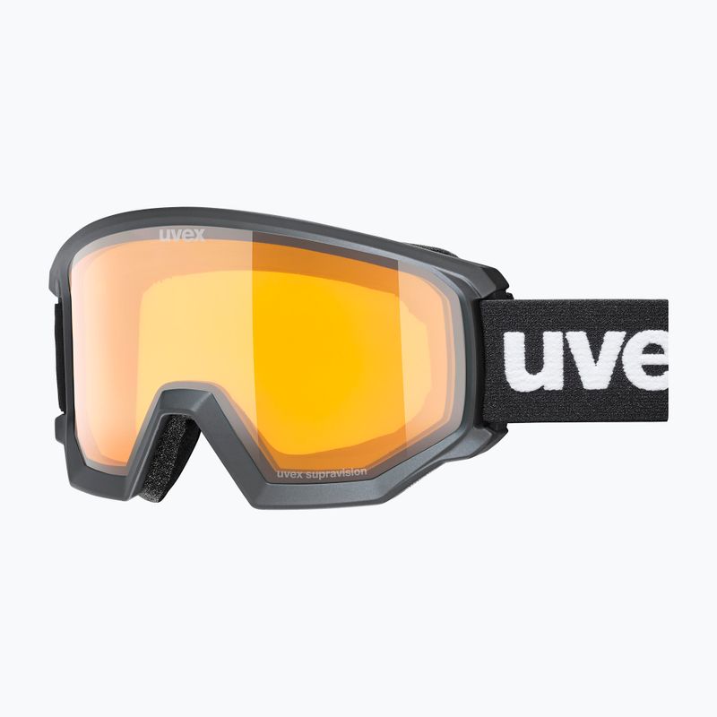 Síszemüveg UVEX Athletic LGL matte black/yellow/clear