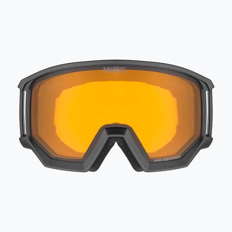 Síszemüveg UVEX Athletic LGL matte black/yellow/clear 2