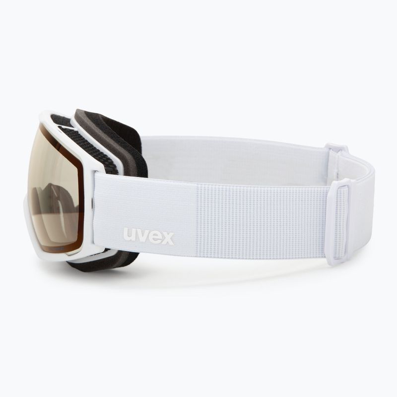 síszemüveg UVEX Victorious S Pro V white matt/vario red mirror 4