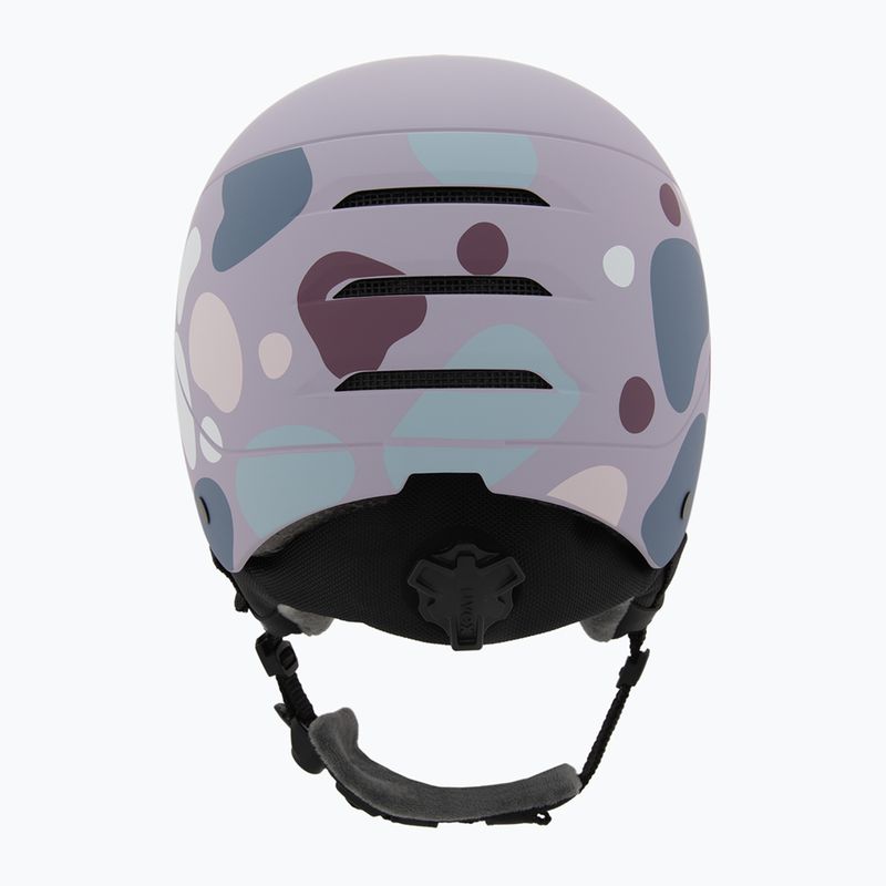 Gyerek sí sisak UVEX Rocket Visor Jr cool lavender abstract matt/mirrorsilver/lasergold 4