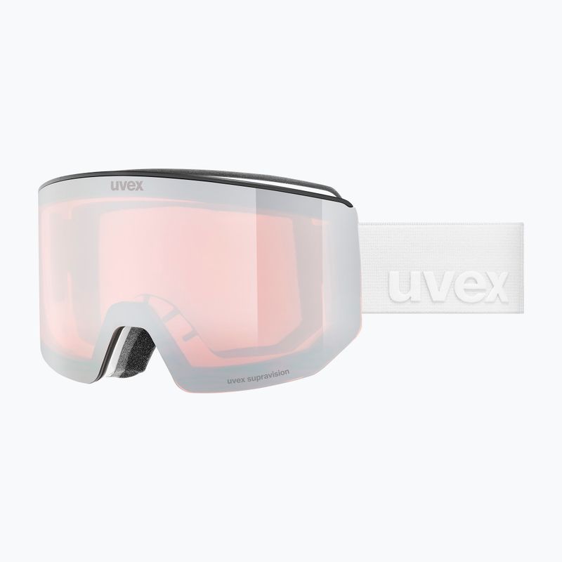Síszemüveg Uvex Lace Attract FM white matt/mirror silver 7