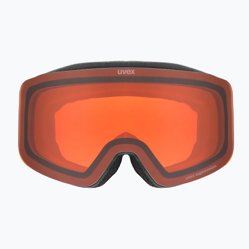 Gyerek síszemüveg UVEX Pwdr LG Jr black matt/orange/clear 2