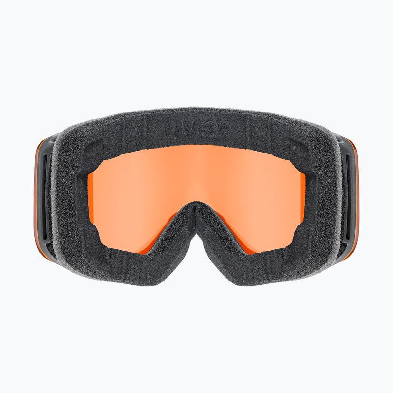 Gyerek síszemüveg UVEX Pwdr LG Jr black matt/orange/clear 3