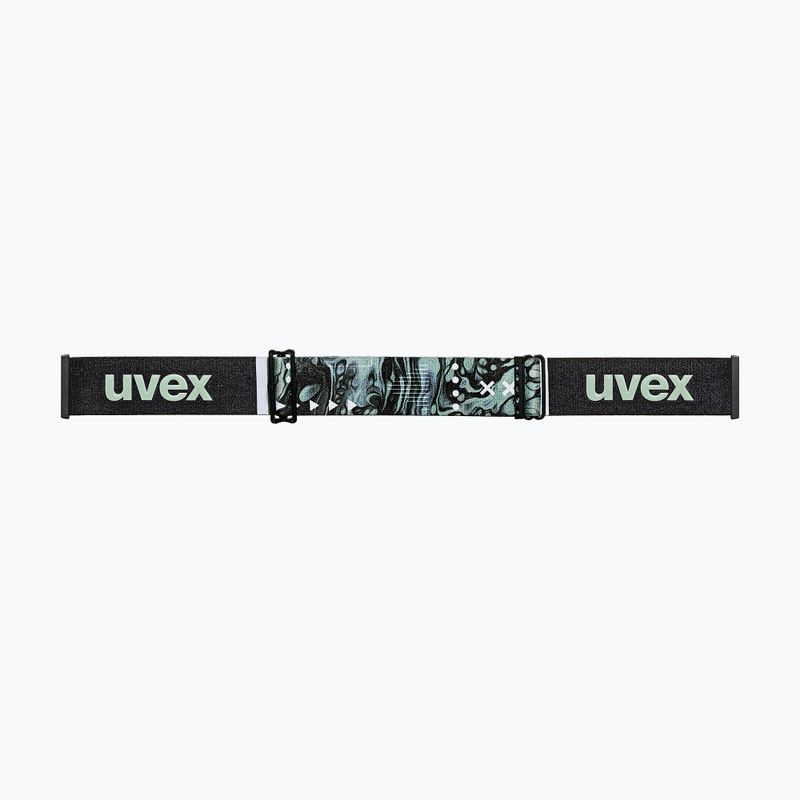 Sí szemüveg Uvex Lace Attract FM matt black/mirror opal 11