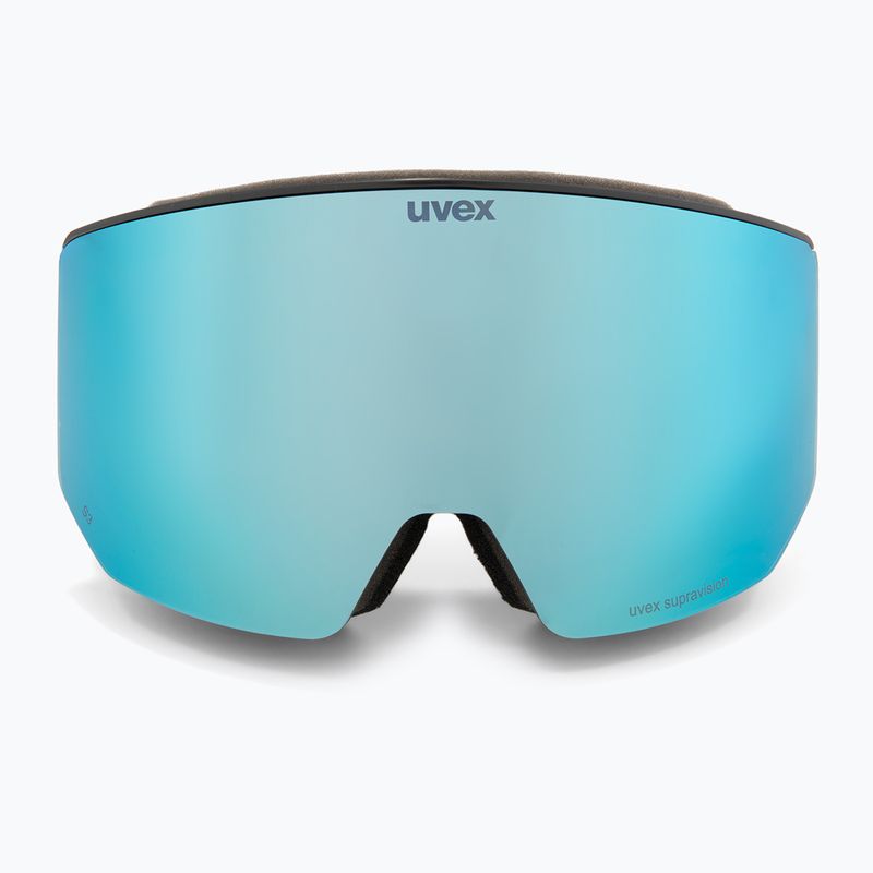 Síszemüveg Uvex Lace Attract FM black matt/mirror ice 3