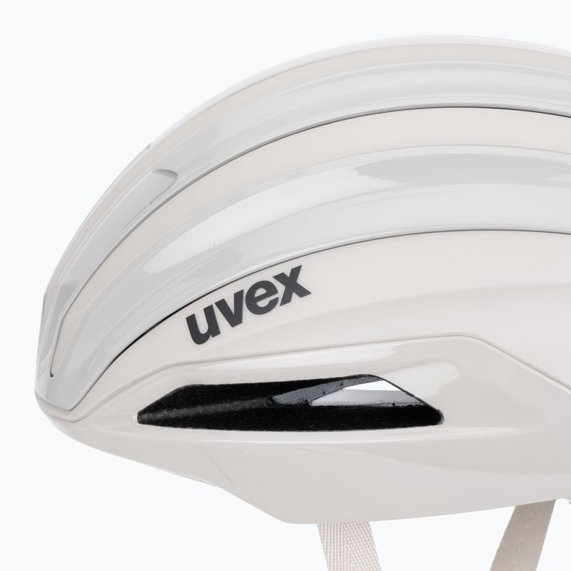 Kerékpáros sisak UVEX Surge Aero MIPS warm grey matt 7
