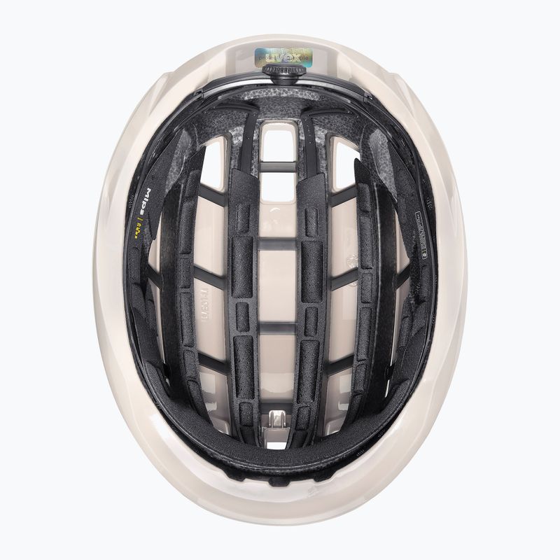 Kerékpáros sisak UVEX Surge Aero MIPS warm grey matt 7