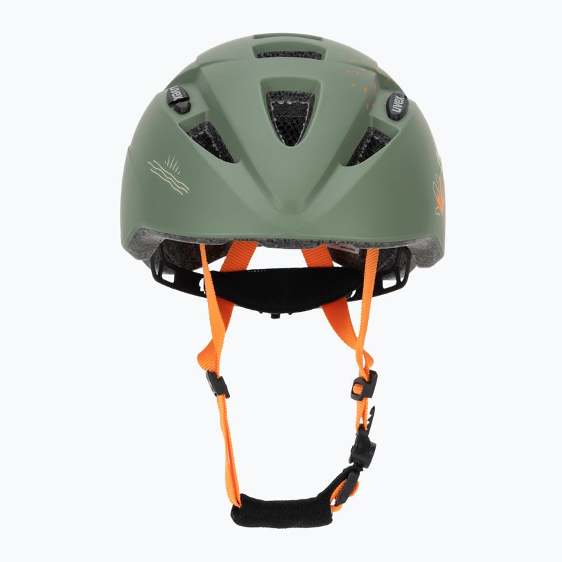 Gyermek kerékpáros sisak UVEX Kid 2 CC sage green dino matt 2