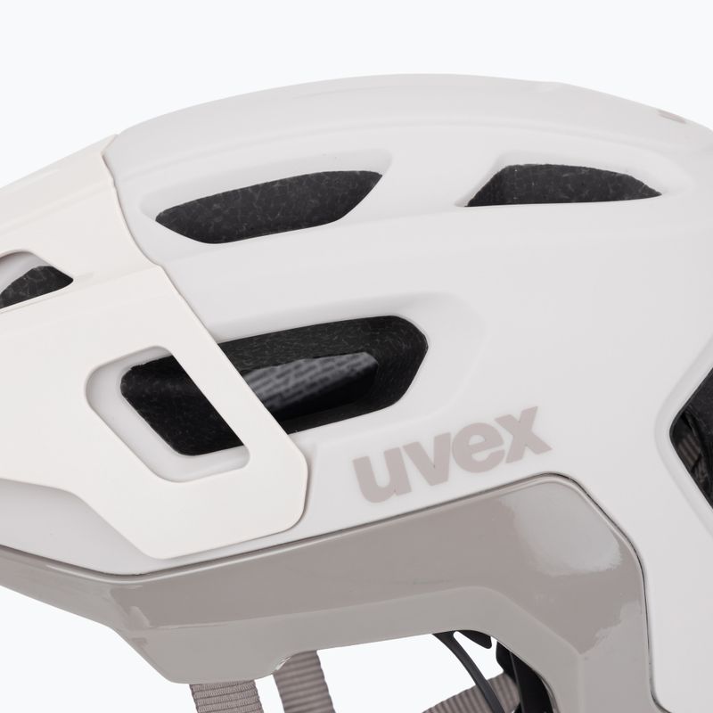 Kerékpáros sisak UVEX React warm grey matt 7