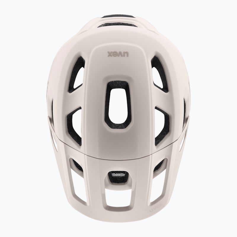 Kerékpáros sisak UVEX React warm grey matt 4