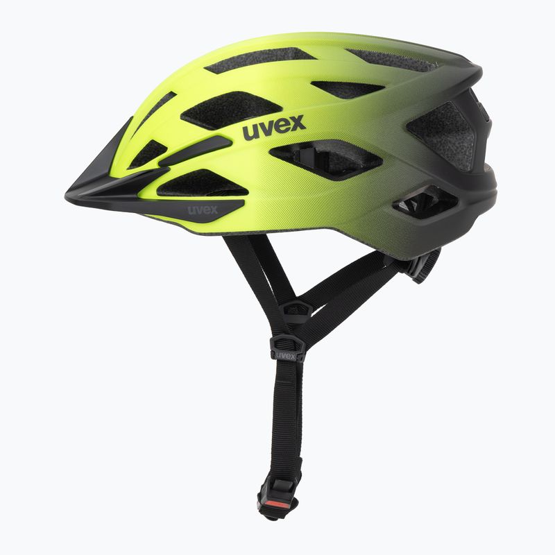 Kerékpáros sisak UVEX I-vo 2 neon yellow/black matt 3