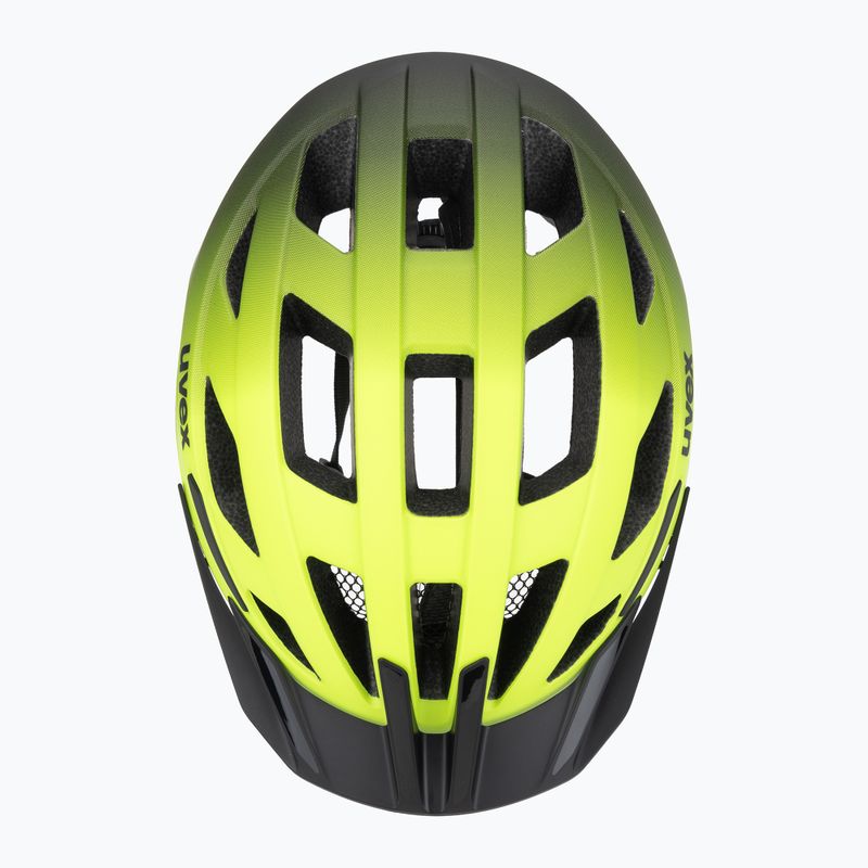 Kerékpáros sisak UVEX I-vo 2 neon yellow/black matt 6