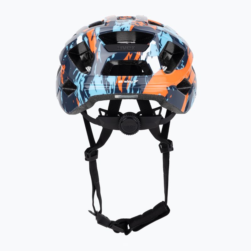 Gyerek kerékpáros sisak UVEX Air Wing 2 papaya/bubble blue 4