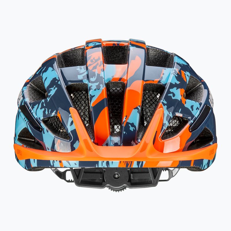 Gyerek kerékpáros sisak UVEX Air Wing 2 papaya/bubble blue 2