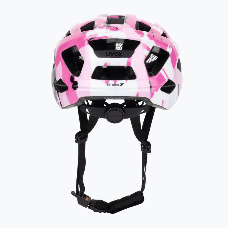 Gyerek kerékpáros sisak UVEX Air Wing 2 strawberry/black 4