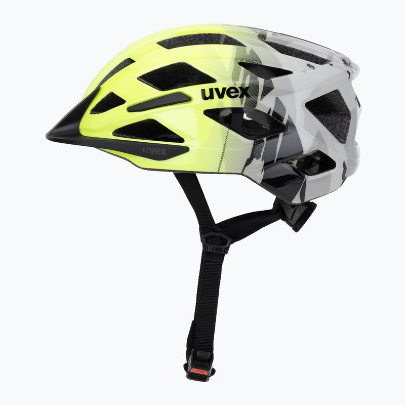 Gyerek kerékpáros sisak UVEX Air Wing 2 neon yellow/black 3