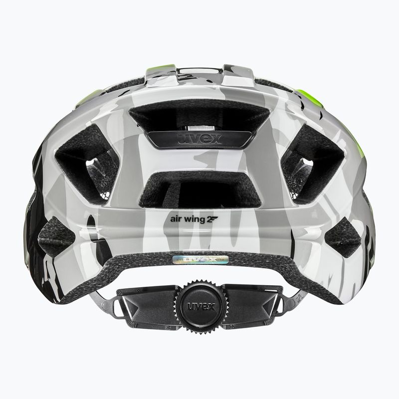 Gyerek kerékpáros sisak UVEX Air Wing 2 neon yellow/black 3