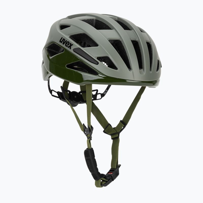 Kerékpáros sisak UVEX I-Volute dark olive matte