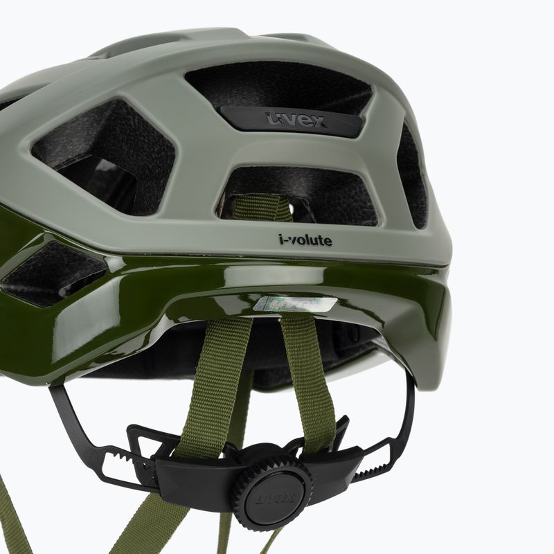 Kerékpáros sisak UVEX I-Volute dark olive matte 8