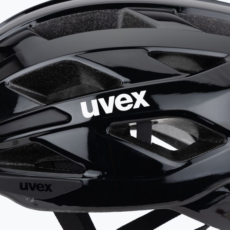 Kerékpáros sisak UVEX I-vo 2 Pure black 7