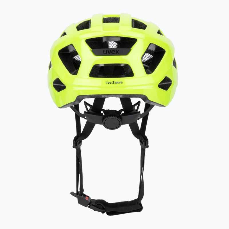 Kerékpáros sisak UVEX I-vo 2 Pure neon yellow 4