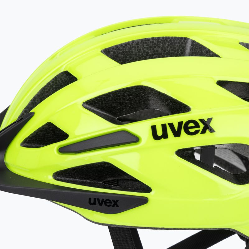 Kerékpáros sisak UVEX I-vo 2 Pure neon yellow 7
