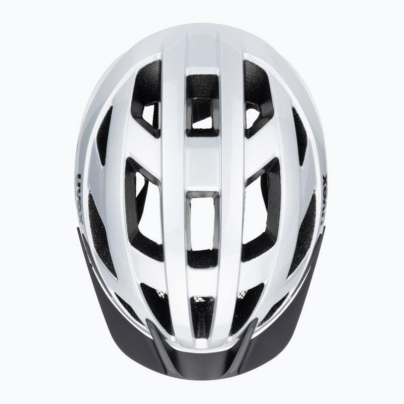 Kerékpáros sisak UVEX I-vo 2 Pure silver 6
