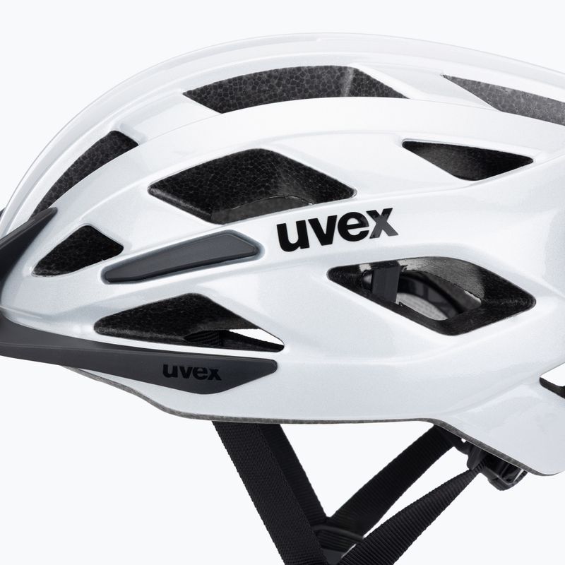 Kerékpáros sisak UVEX I-vo 2 Pure silver 7