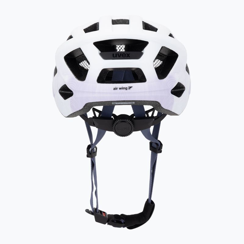 Gyerek kerékpáros sisak UVEX Air Wing 2 CC lilac/white matt 4