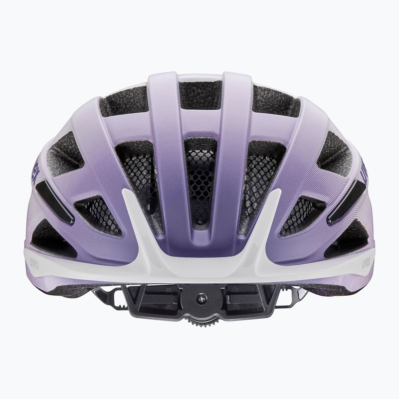 Gyerek kerékpáros sisak UVEX Air Wing 2 CC lilac/white matt 2
