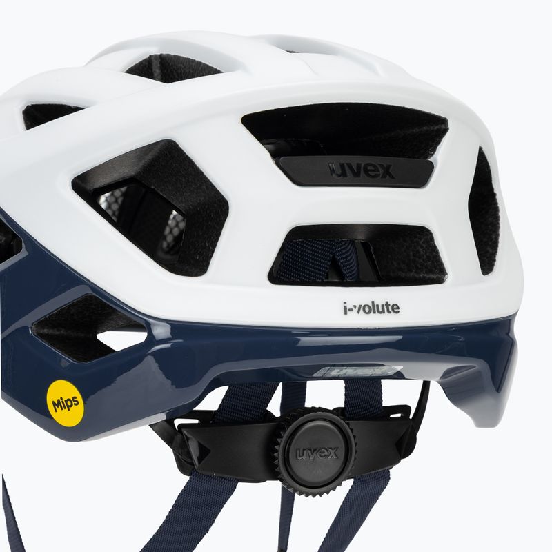 Kerékpáros sisak UVEX I-Volute Mips white/dusk blue matte 7