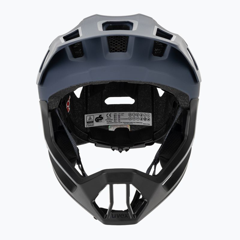 Gyermek kerékpáros sisak UVEX React Fullface Jr dusk blue matt 2