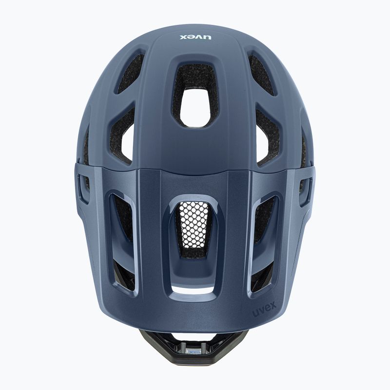 Gyermek kerékpáros sisak UVEX React Fullface Jr dusk blue matt 5