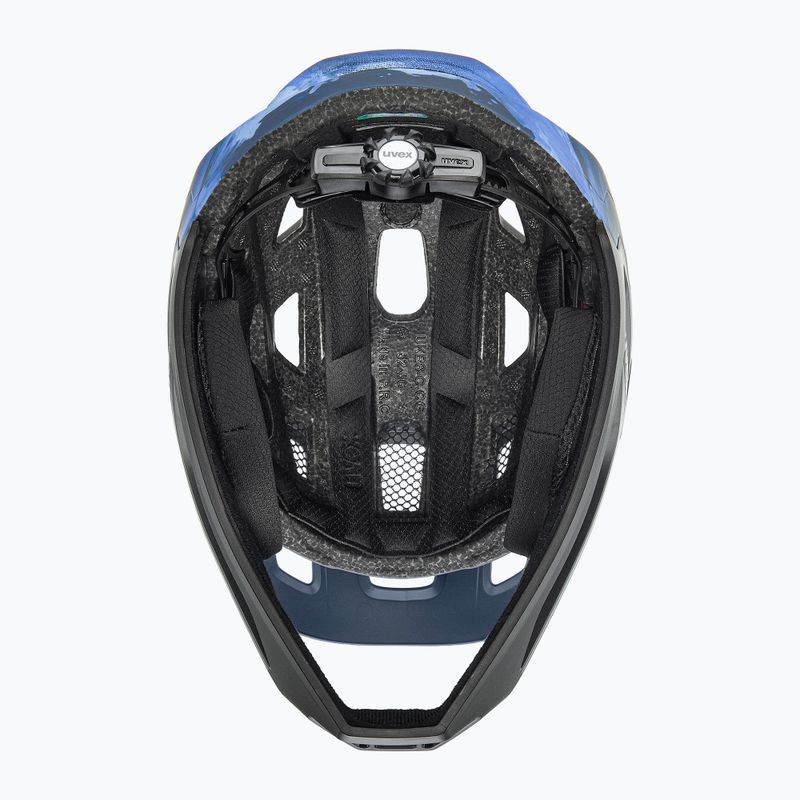 Gyermek kerékpáros sisak UVEX React Fullface Jr dusk blue matt 6