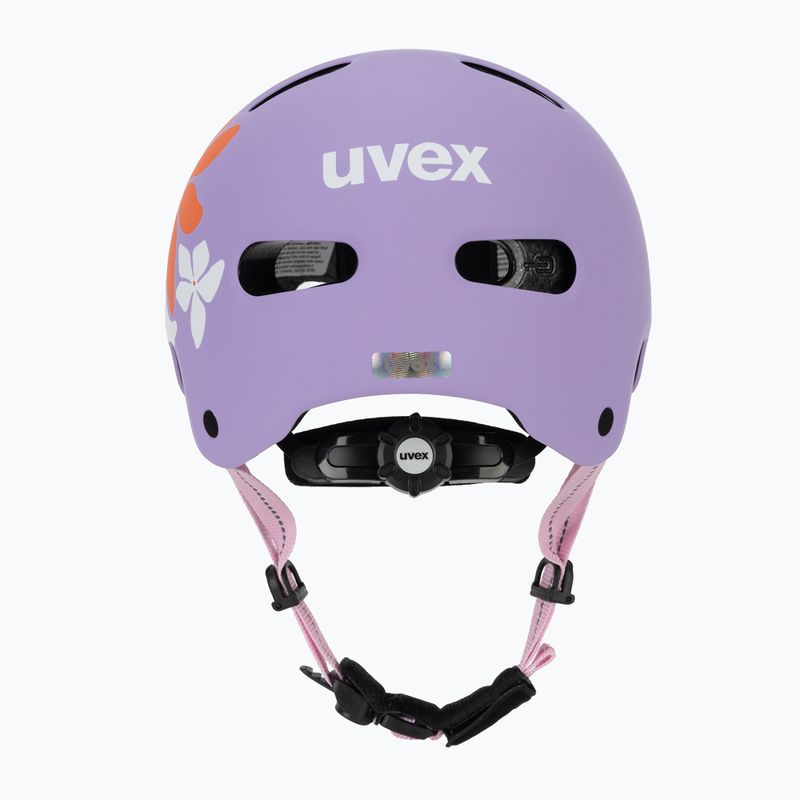 Gyerek sisak UVEX Kid 4 Style flower lilac matte 4