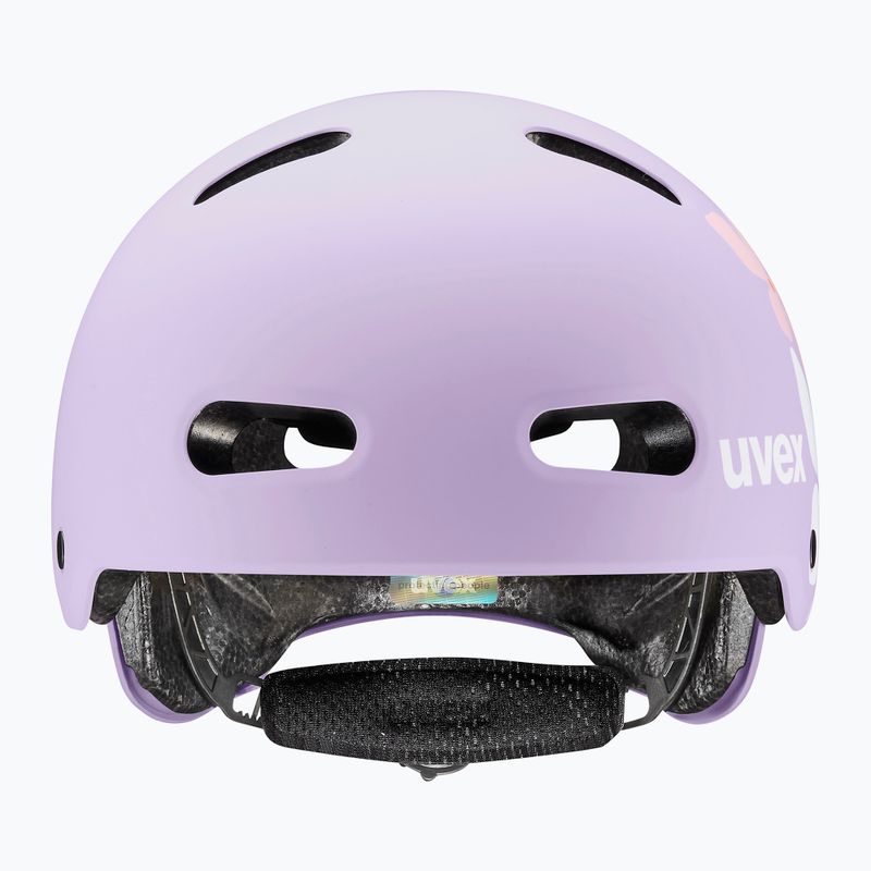 Gyerek sisak UVEX Kid 4 Style flower lilac matte 2