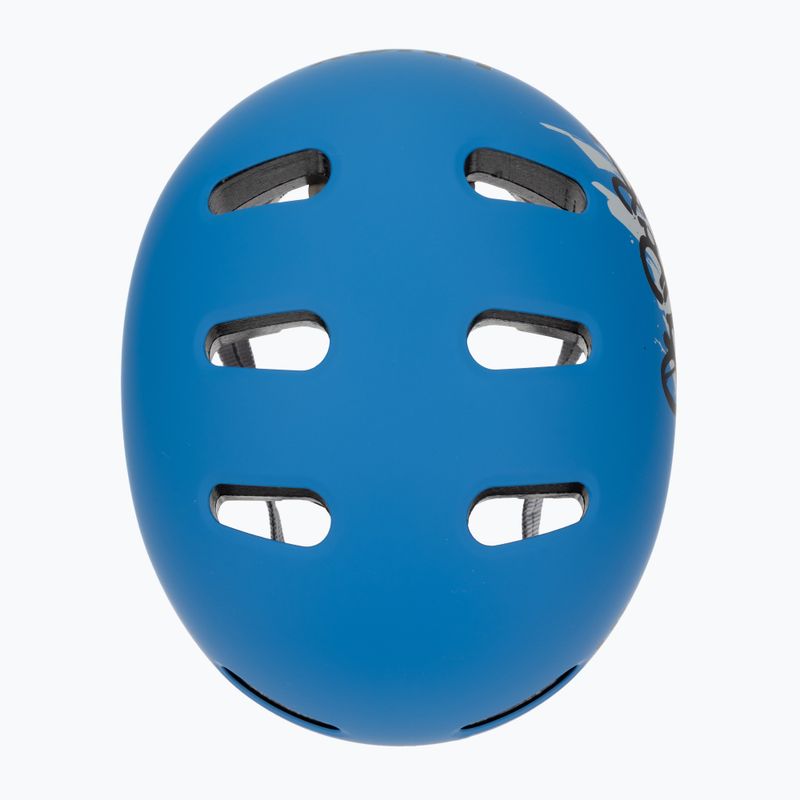 Gyerek sisak UVEX Kid 4 Style super hero blue matt 6
