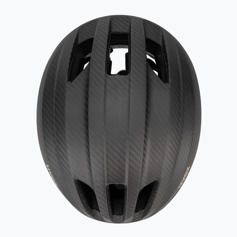Kerékpáros sisak UVEX Ultimate Surge Carbon Mips all black matt 6