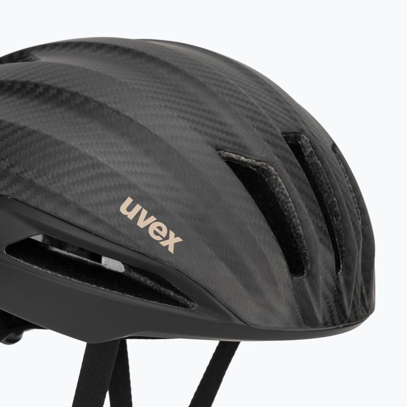Kerékpáros sisak UVEX Ultimate Surge Carbon Mips all black matt 7