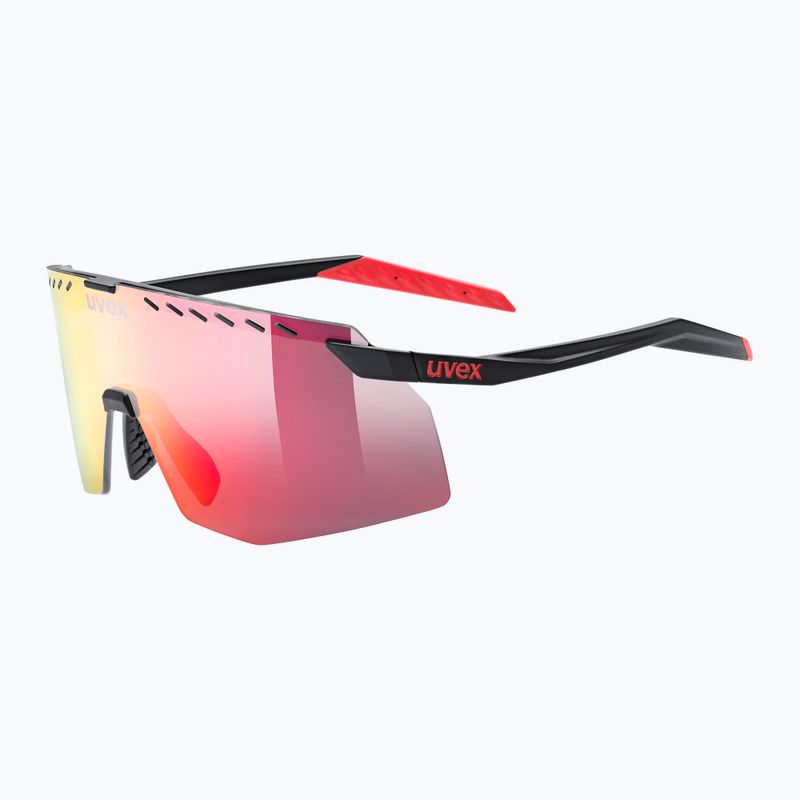 Napszemüveg UVEX Pace Stage black matt/mirror red