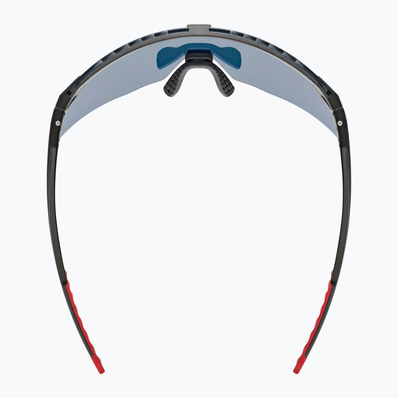 Napszemüveg UVEX Pace Stage black matt/mirror red 5