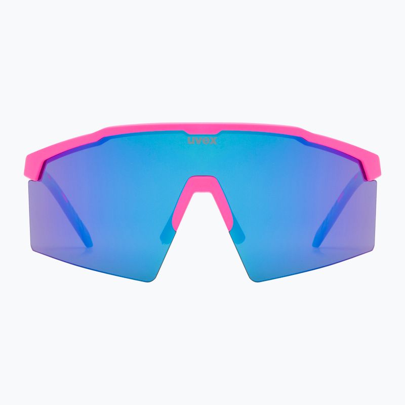 Napszemüveg UVEX Flowline pink matt/mirror blue 3