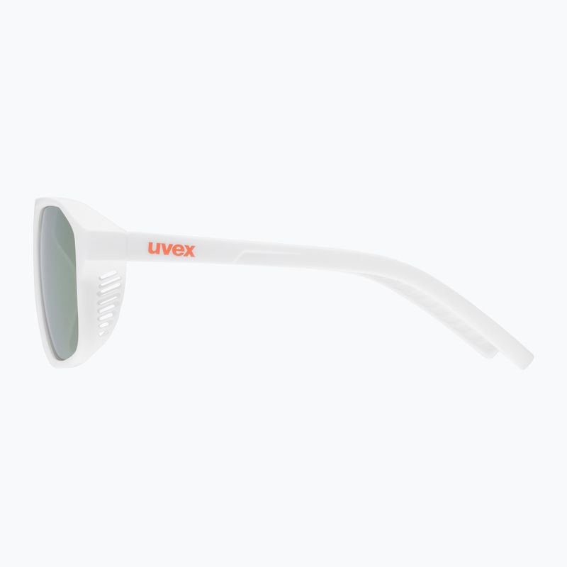 Gyerek napszemüveg UVEX Cosmic Jr white matt/mirror red 5