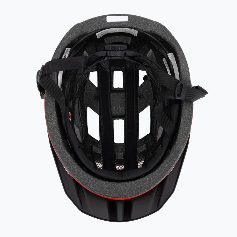 Kerékpáros sisak UVEX I-vo 2 red/black matte 5