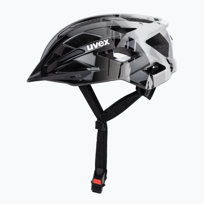 Gyerek kerékpáros sisak UVEX Air Wing 2 warm grey/black 3