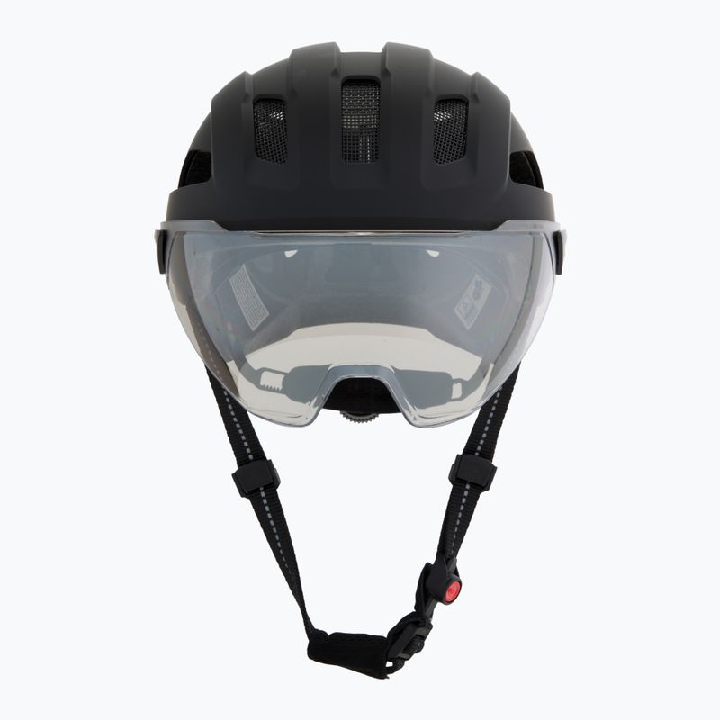 Kerékpáros sisak UVEX Stride Visor black matt/lite mirror silver 2